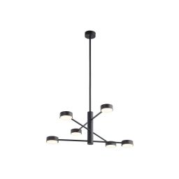 Nowodvorski Lighting Orbit lampa podsufitowa 6x12 W czarna 7946