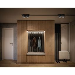 Nowodvorski Lighting Halo lampa podsufitowa 1x10W LED czarna 8196