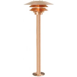 Nordlux Venø lampa stojąca zewnętrzna 1x60 W miedź 10600725