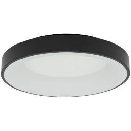 Nowodvorski Lighting Nikki Round LED plafon 1x48 W czarny 11207