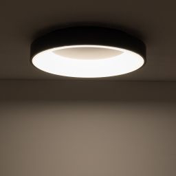 Nowodvorski Lighting Nikki Round LED plafon 1x48 W czarny 11207