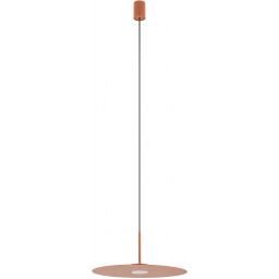 Nowodvorski Lighting Simone lampa wisząca 1x12 W czerwona 11412