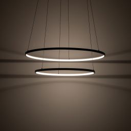 Nowodvorski Lighting lampa wisząca 1x67 W czarna 11647