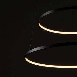 Nowodvorski Lighting lampa wisząca 1x67 W czarna 11647