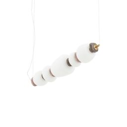 Nowodvorski Lighting Ceramic lampa wisząca 1x26 W szary/popielaty 11699
