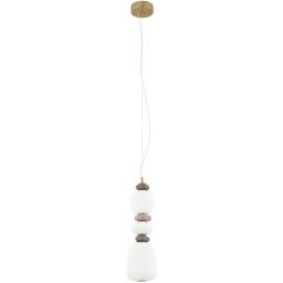 Nowodvorski Lighting Ceramic lampa wisząca 1x19 W szary/brązowy 11701