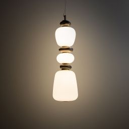 Nowodvorski Lighting Ceramic lampa wisząca 1x19 W szary/brązowy 11701