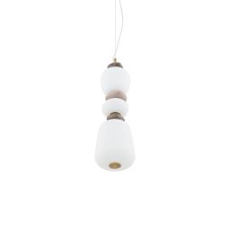 Nowodvorski Lighting Ceramic lampa wisząca 1x19 W szary/brązowy 11701