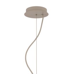 Nowodvorski Orto lampa wisząca 8x10 W beżowa 12525