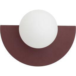 Nowodvorski Saturn S kinkiet 1x4 W burgund 12602