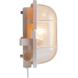 Nordlux Skotlampe kinkiet zewnętrzny 1x60 W biały 17051001