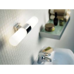 Nordlux Tangens kinkiet 2x25 W biały opal-chrom 17141029