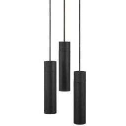 Nordlux Tilo lampa wisząca 3x15 W czarna 2010473003