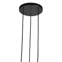 Nordlux Tilo lampa wisząca 3x15 W czarna 2010473003