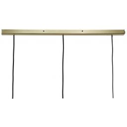 Nordlux Orbiform lampa wisząca 3x25W szkło przydymione/mosiądz 2010693047