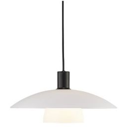 Nordlux Verona lampa wisząca 1x40 W biała-czarna 2010863001
