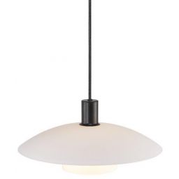 Nordlux Verona lampa wisząca 1x40 W biała-czarna 2010863001