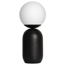 Nordlux Notti lampa stołowa 1x40 W biała-czarna 2011035003