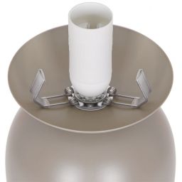 Nordlux Notti lampa stołowa 1x25 W biała/brązowa 2011035018