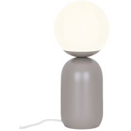 Nordlux Notti lampa stołowa 1x25 W biała/brązowa 2011035018