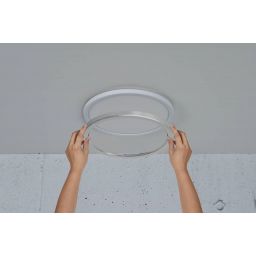 Nordlux Oja plafon 1x14,5W LED biały/chrom 2015026133