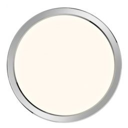 Nordlux Oja plafon 1x14,5W LED biały/chrom 2015026133