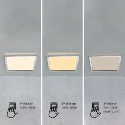 Nordlux Oja plafon 1x14,5W LED biały 2015056101