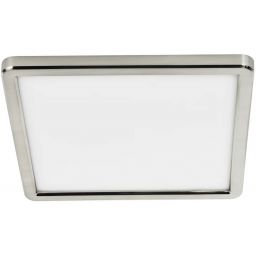 Nordlux Oja plafon 1x14,5W LED nikiel szczotkowany/biały 2015056155