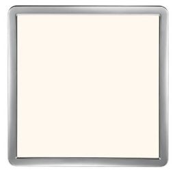 Nordlux Oja square plafon 1x14,5W LED biały/chrom 2015066133