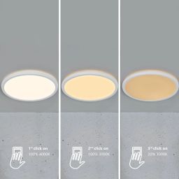 Nordlux Oja plafon 1x19W LED biały 2015106101