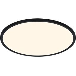 Nordlux Oja plafon 1x19W LED czarny/biały 2015116103