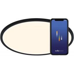 Nordlux Oja Smart plafon 1x20W LED czarny/biały 2015136103