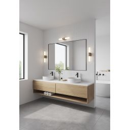 Nordlux Helva kinkiet 1x9W LED biały/drewno 2015311004