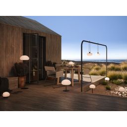 Nordlux Sponge lampa gruntowa 1x4,8 W biała 2018128003