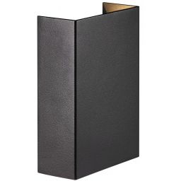 Nordlux Fold kinkiet zewnętrzny 2x3,75 W czarny 2019041003