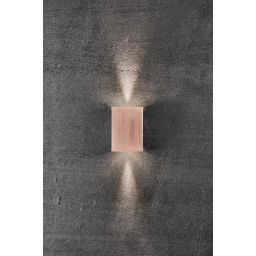 Nordlux Fold kinkiet zewnętrzny 2x3,75 W miedź 2019041030
