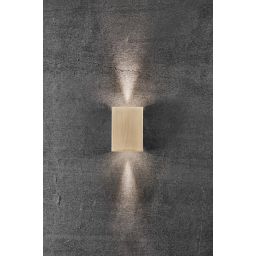 Nordlux Fold kinkiet zewnętrzny 2x3,75 W mosiądz 2019041035