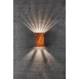 Nordlux Fold kinkiet zewnętrzny 2x3,75 W corten 2019041038