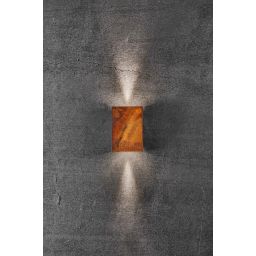 Nordlux Fold kinkiet zewnętrzny 2x3,75 W corten 2019041038