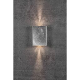 Nordlux Fold kinkiet zewnętrzny 2x5 W ocynkowany 2019051031