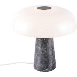 Nordlux DFTP Glossy lampa stołowa 1x15W szary/biały opal 2020505010