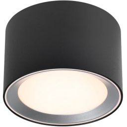 Nordlux Landon lampa podsufitowa 1x8W LED czarna 2110840103