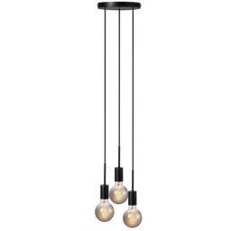 Nordlux Paco lampa wisząca 3x40 W czarna 2112063003