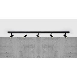 Nordlux Omari lampa podsufitowa 5x3,2 W czarna 2112203003