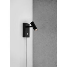 Nordlux Omari kinkiet 1x3,2 W czarny 2112231003