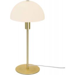 Nordlux Ellen lampa stołowa 1x40 W biała-mosiądz 2112305035