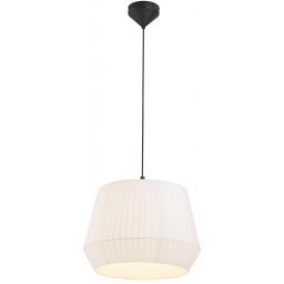 Nordlux Dicte lampa wisząca 1x60 W biała-czarna 2112353001