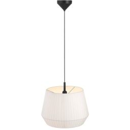 Nordlux Dicte lampa wisząca 1x60 W biała-czarna 2112353001