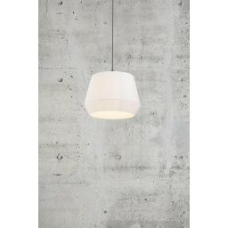 Nordlux Dicte lampa wisząca 1x60 W biała-czarna 2112353001