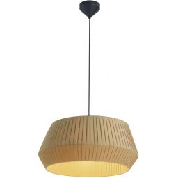 Nordlux Dicte lampa wisząca 1x60 W czarna-beżowa 2112373009